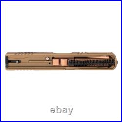 Complete RMR Cut Assembled Pistol Slide for Glock 19 Gen 1-3 Burnt Bronze