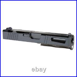 Complete RMR Cut Assembled Slide for Glock 19 Gen 1-3 Black Graphite Cerakote