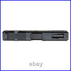 Complete RMR Cut Assembled Slide for Glock 19 Gen 1-3 Black Graphite Cerakote