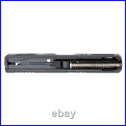 Complete RMR Cut Assembled Slide for Glock 19 Gen 1-3 Black Graphite Cerakote