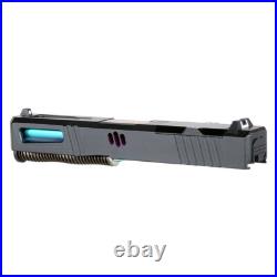 Complete RMR Cut Assembled Slide for Glock 19 Gen 1-3 PVD Rainbow Barrel