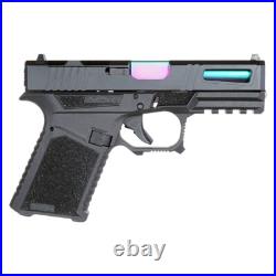 Complete RMR Cut Assembled Slide for Glock 19 Gen 1-3 PVD Rainbow Barrel