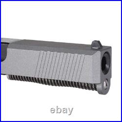 Complete RMR Slide for Glock 19 Gen 1-3 Tungsten Cerakote Slide Assembled