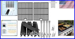 Complete Replacement Parts Kit for Nexgrill 4-Burner Models, Matte Cast Iron