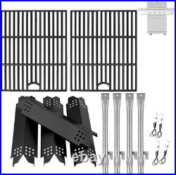 Complete Replacement Parts Kit for Nexgrill 4-Burner Models, Matte Cast Iron