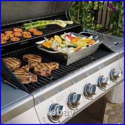 Complete Replacement Parts Kit for Nexgrill 4-Burner Models, Matte Cast Iron