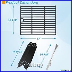 Complete Replacement Parts Kit for Nexgrill 4-Burner Models, Matte Cast Iron