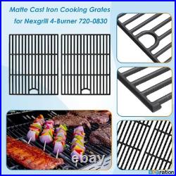 Complete Replacement Parts Kit for Nexgrill 4-Burner Models, Matte Cast Iron