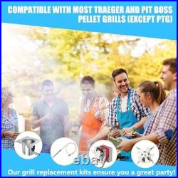 Complete Replacement Parts Kit for Wood Pellet Grills Auger Motor, Induction F