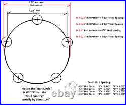 Complete Replacement Self Adjusting Brake kit 3500# Trailer Axle 5 x4.5 Electric