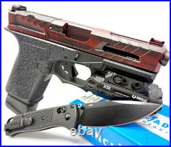Complete Slide For Glock 19 Gen 3 Zaffiri Sights RMR Cut G19 Upper +FREE KNIFE