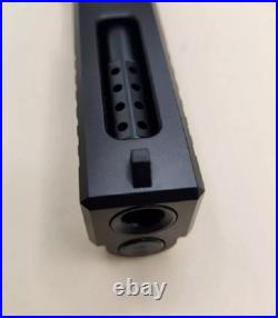 Complete Slide fits Glock 17 Gen 5 Ported Black Slide Ported Barrel