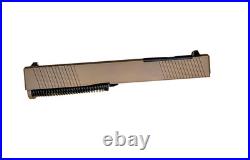 Complete Slide for Glick 19 Gen 3 FDE Slide/Black Barrel