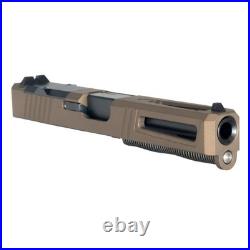 Complete Slide for Glock 17 Gen 3 Burnt Bronze Cerakote Ported Barrel