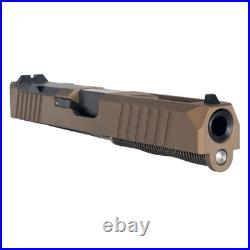 Complete Slide for Glock 17 Gen 3 Burnt Bronze Cerakote Slide