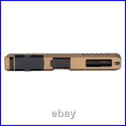 Complete Slide for Glock 17 Gen 3 Burnt Bronze Cerakote Slide