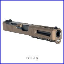 Complete Slide for Glock 17 Gen 3 Burnt Bronze RMR Optic Ready