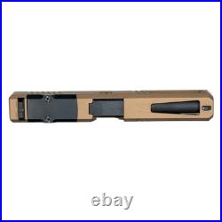 Complete Slide for Glock 17 Gen 3 Burnt Bronze RMR Optic Ready