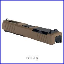 Complete Slide for Glock 17 Gen 3 FDE Window Cut Slide Ported Barrel