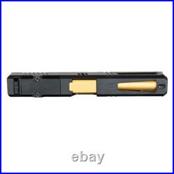 Complete Slide for Glock 17 Gen 3 RMR Optic Ready PVD Gold Barrel
