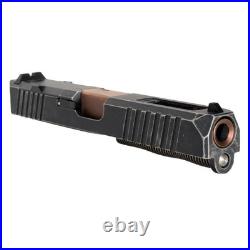 Complete Slide for Glock 17 Gen 3 Space Worn Cerakote Ported Barrel