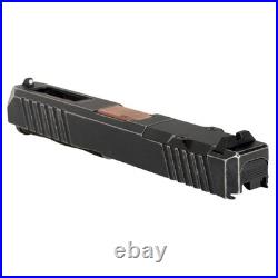 Complete Slide for Glock 17 Gen 3 Space Worn Cerakote Ported Barrel