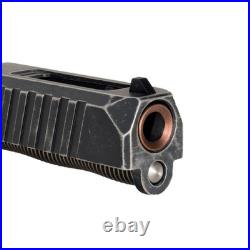 Complete Slide for Glock 17 Gen 3 Space Worn Cerakote Ported Barrel