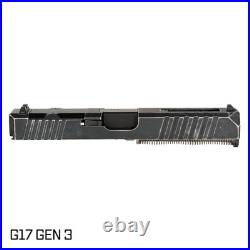 Complete Slide for Glock 17 Gen 3 Space Worn Cerakote RMR Optic Ready