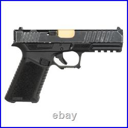 Complete Slide for Glock 17 Gen 3 Space Worn Slide Gold Ported Barrel