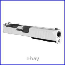 Complete Slide for Glock 17 Gen 3 White Cerakote RMR Optic Ready