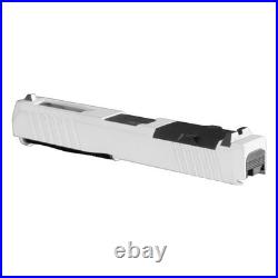 Complete Slide for Glock 17 Gen 3 White Cerakote RMR Optic Ready