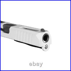 Complete Slide for Glock 17 Gen 3 White Cerakote RMR Optic Ready