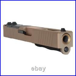 Complete Slide for Glock 19 Gen 3 FDE RMR Cut Optic Ready Slide