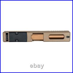 Complete Slide for Glock 19 Gen 3 FDE RMR Cut Optic Ready Slide