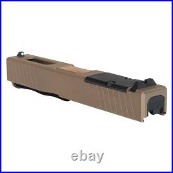 Complete Slide for Glock 19 Gen 3 FDE RMR Cut Optic Ready Slide