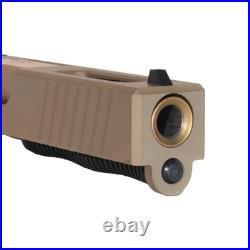 Complete Slide for Glock 19 Gen 3 FDE RMR Cut Optic Ready Slide