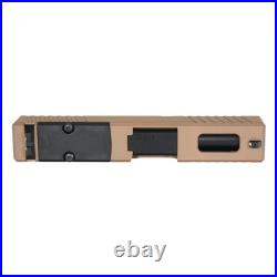 Complete Slide for Glock 26 Gen 3 FDE RMSc Optic Ready