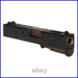 Complete Slide for Glock 43 / 43x RMSc Optic Ready PVD Copper Barrel