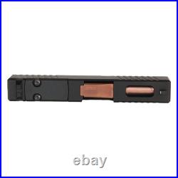 Complete Slide for Glock 43 / 43x RMSc Optic Ready PVD Copper Barrel