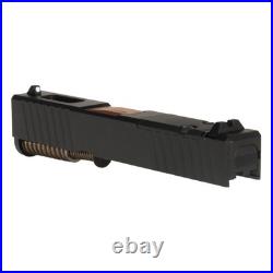 Complete Slide for Glock 43 / 43x RMSc Optic Ready PVD Copper Barrel