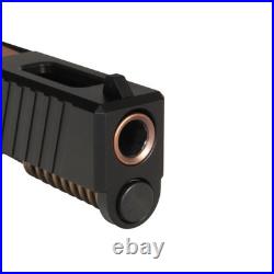 Complete Slide for Glock 43 / 43x RMSc Optic Ready PVD Copper Barrel