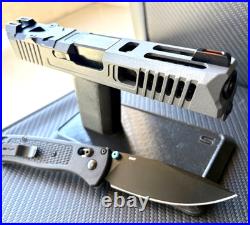 Complete Slide with Ported Barrel FOR Glock 19 Gen 3 RMR Cut G19 Upper +FREE KNIFE