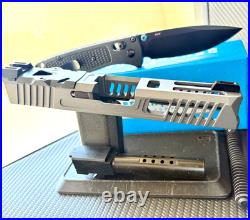 Complete Slide with Ported Barrel FOR Glock 19 Gen 3 RMR Cut G19 Upper +FREE KNIFE Complete Slide with Ported Barrel FOR Glock 19 Gen 3 RMR Cut G19 Upper +FREE KNIFE