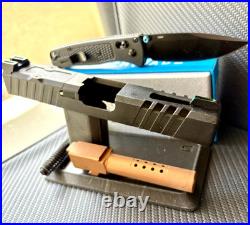 Complete Slide with Ported Barrel For Glock 19 Gen 3 G19 Upper RMR Cut +FREE KNIFE