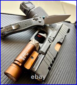 Complete Slide with Ported Barrel For Glock 19 Gen 3 G19 Upper RMR Cut +FREE KNIFE