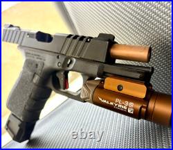 Complete Slide with Ported Barrel For Glock 19 Gen 3 G19 Upper RMR Cut +FREE KNIFE