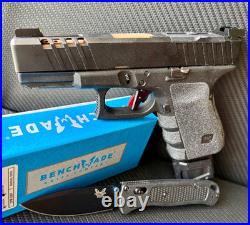 Complete Slide with Ported Barrel For Glock 19 Gen 3 G19 Upper RMR Cut +FREE KNIFE