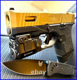 Complete Slide with Zaffiri Ported Barrel FOR Glock 26 Gen 3 RMR Cut G26 Upper