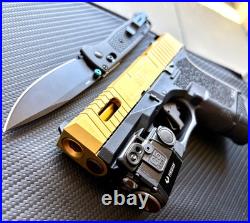 Complete Slide with Zaffiri Ported Barrel FOR Glock 26 Gen 3 RMR Cut G26 Upper