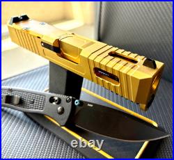 Complete Slide with Zaffiri Ported Barrel FOR Glock 26 Gen 3 RMR Cut G26 Upper